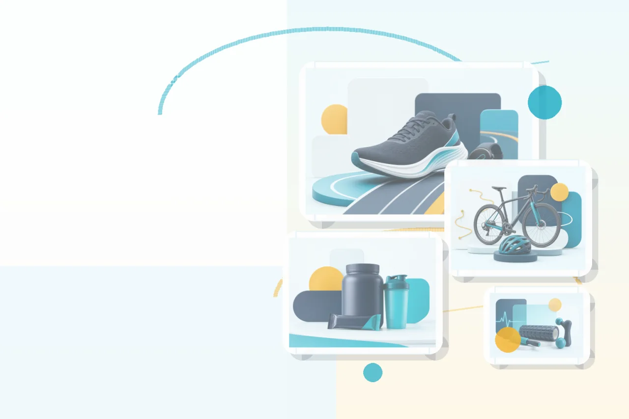 Att springa och cykla med redskap kan du jämföra snabbare